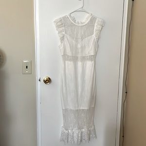 Vici, White Lace Dress